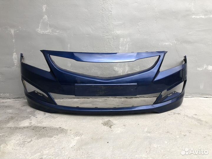Бампер передний Hyundai Solaris 1 (2014-2017)