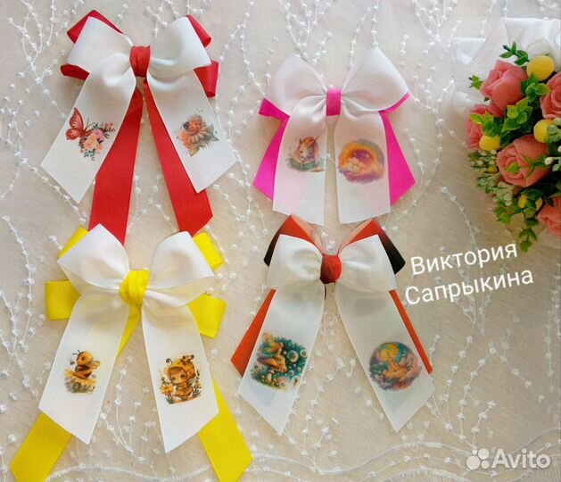 Бантики ручной работы