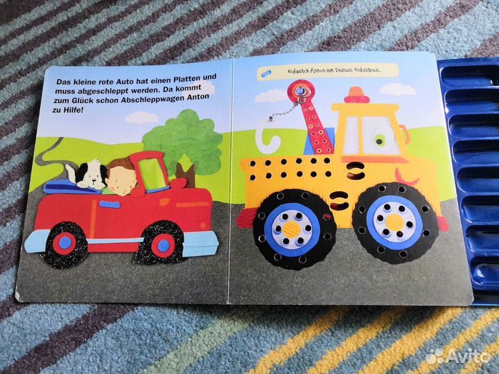 Книжки игрушки на немецком и английском языках