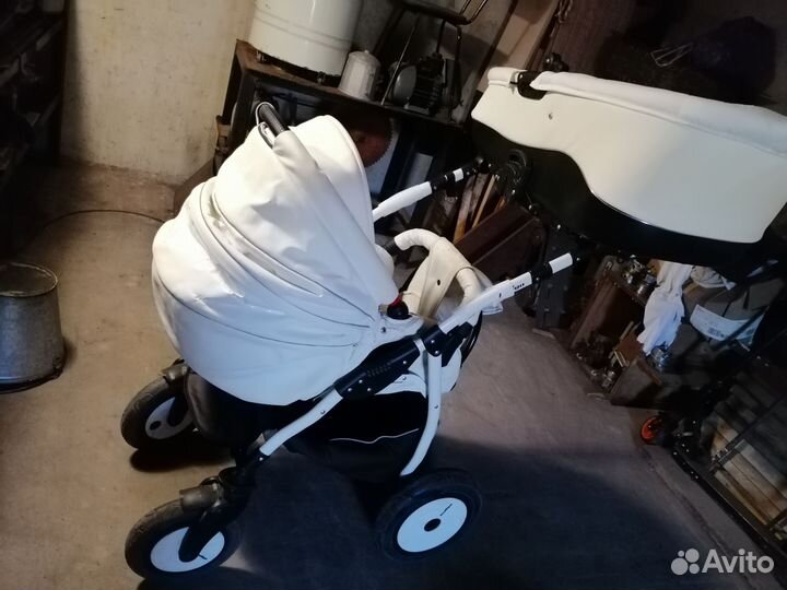 Детские коляски 2 в 1 индиго б/у