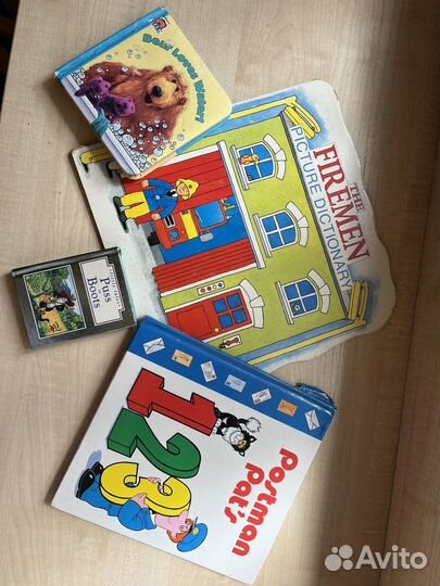 Детские книги 6 шт для изучения английского языка