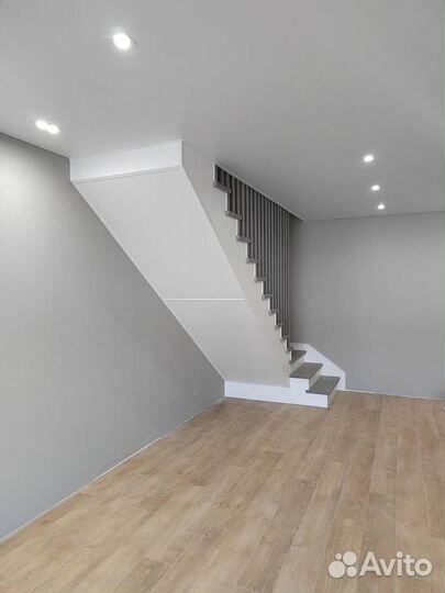 Металлокаркас лестницы