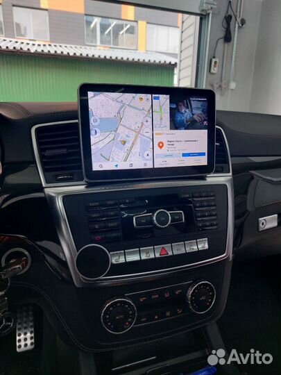 Магнитола android для Mercedes-Benz ML/GL 166