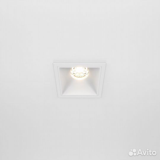 Встраиваемый светильник Alfa DL043-01-10W3K-D-SQ-W