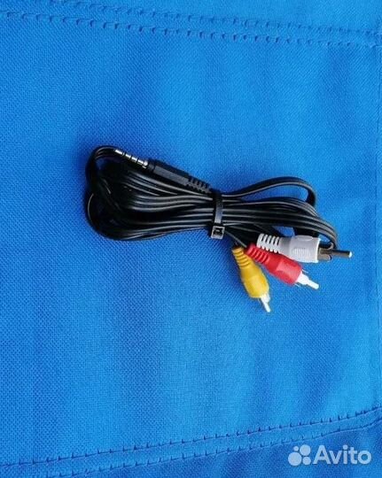 Кабеля hdmi, 3 RCA-AUX (тюльпаны на 3.5jack) и др