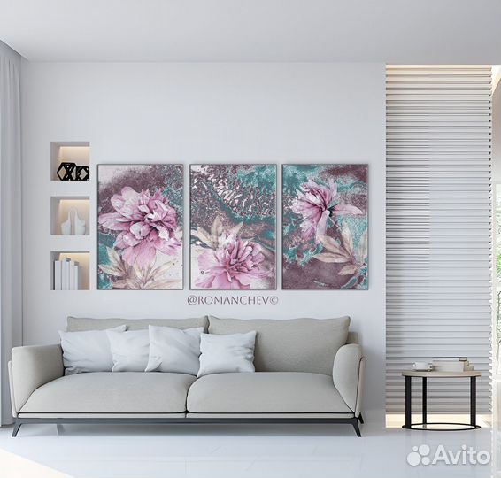 Картина для интерьера на холсте на заказ