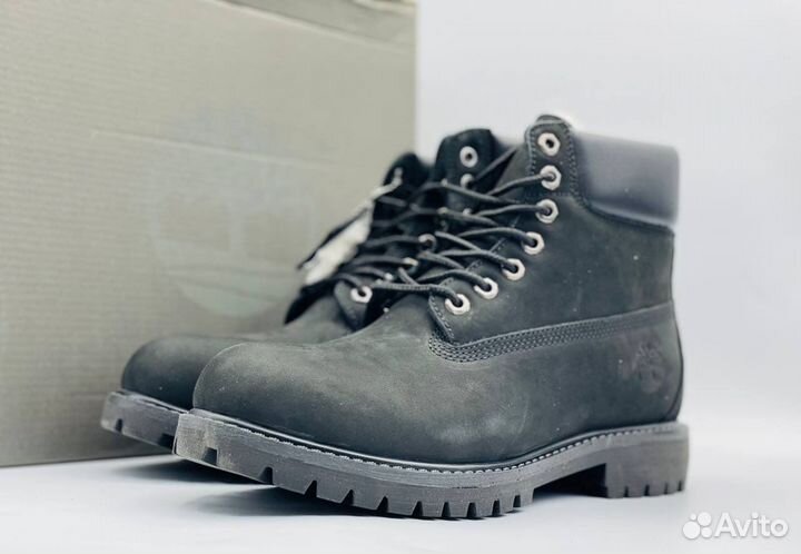 Ботинки timberland с мехом