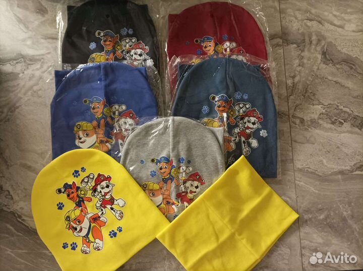 Шапка и снуд детские