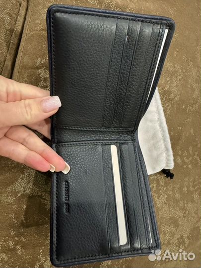 Кошелек мужской кожаный