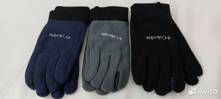 Мужские спортивные флисовые перчатки Colambia