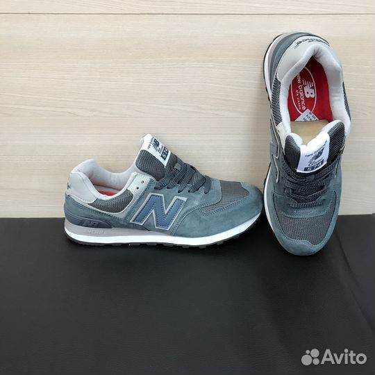Кроссовки New Balance 574 мужские серые