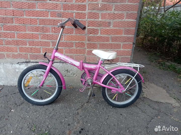 Детский велосипед для девочки 16