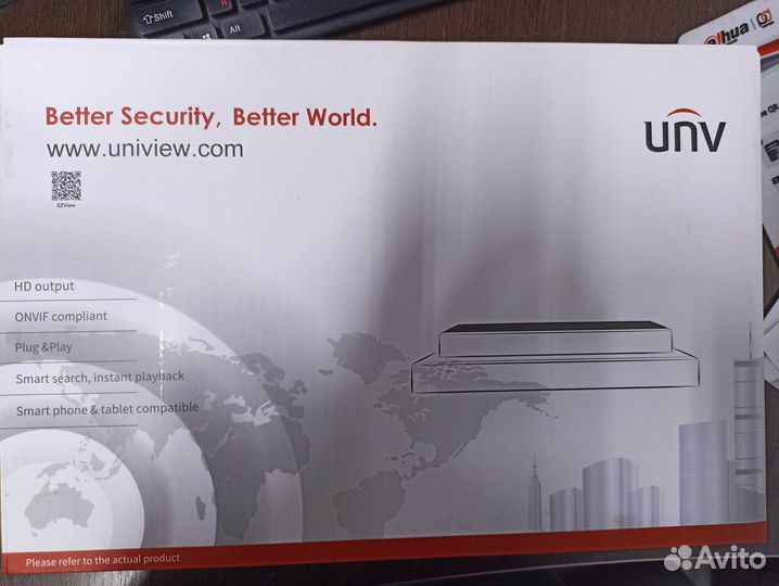Видеорегистратор UNV гибридный 8 каналов