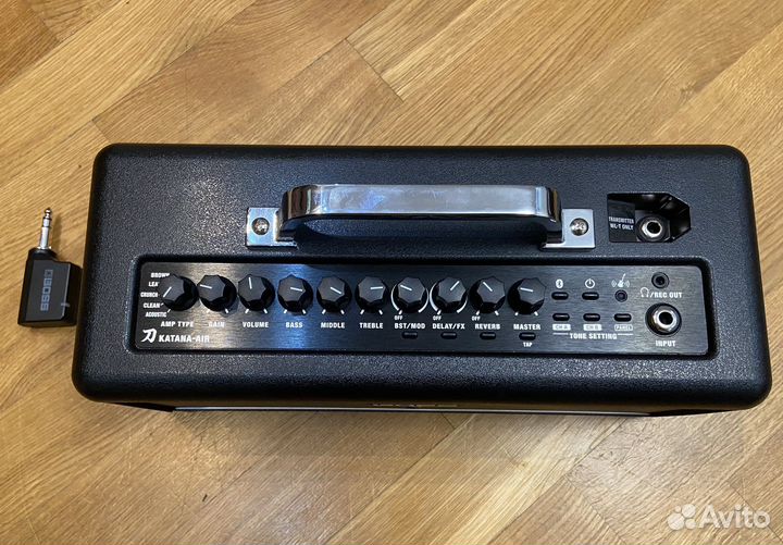 Гитарный комбик Boss Katana Air + Airstep BW