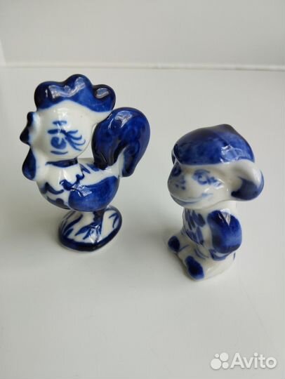 Фарфоровые фигурки Гжель Знаки зодиака