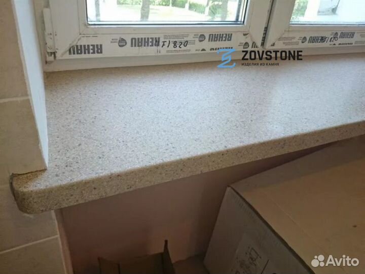 Подоконник из искусственного камня