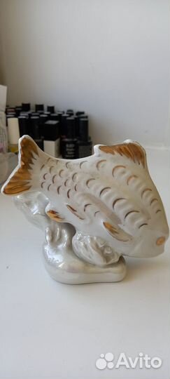 Фарфоровые рыбки СССР лфз