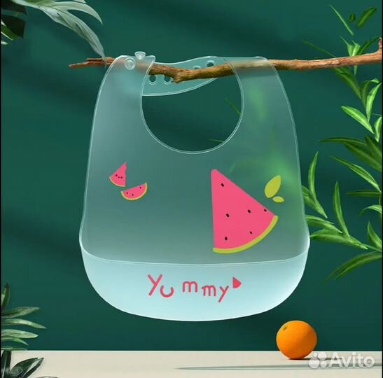 Силиконовые нагрудники мягкие прозрачные