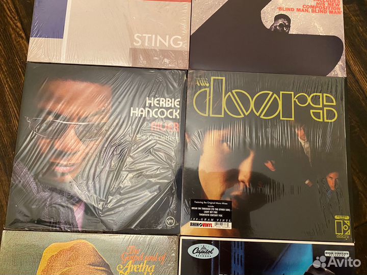 Винил Sting Herbie Hancock The Doors Frank Sinatra