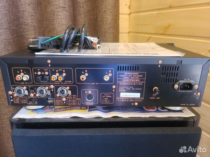 CD рекордер+цап+ацп Pioneer RPD-500pro