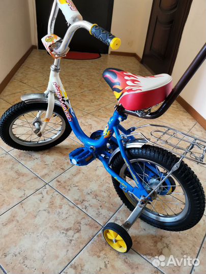 Велосипед детский для мальчика 14'