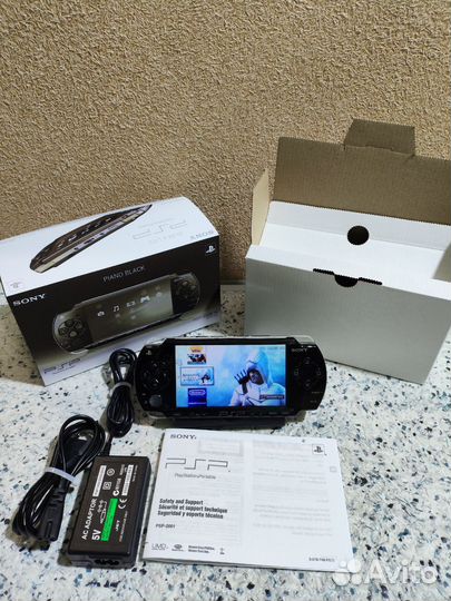 Psp slim 2008 сн 2722 оригинал прошита 8 гб