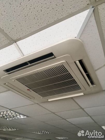 Кассетная сплит система. Кассетный кондиционер