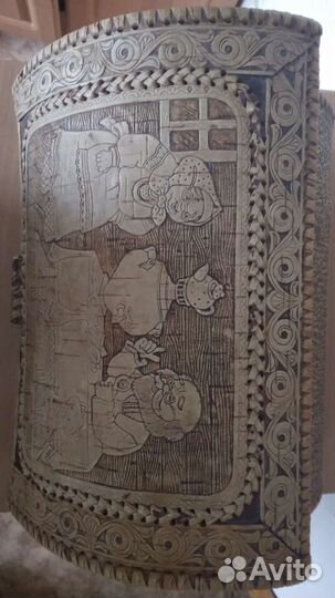 Хлебница из бересты