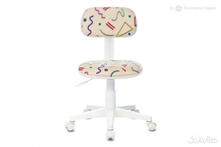 Кресло компьютерное детское Бюрократ CH-W201NX/sti