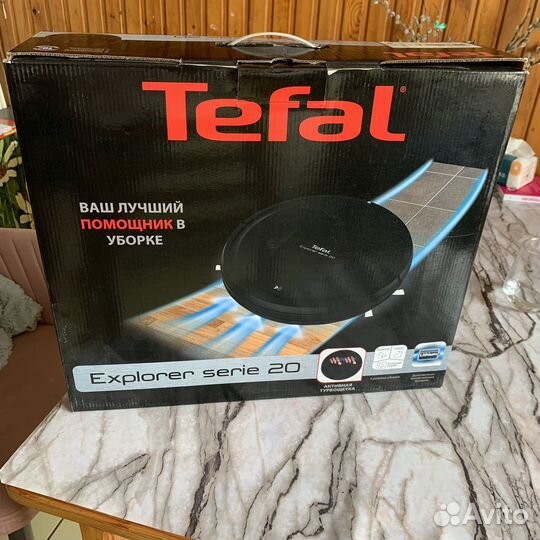 Робот пылесос tefal explorer serie 20