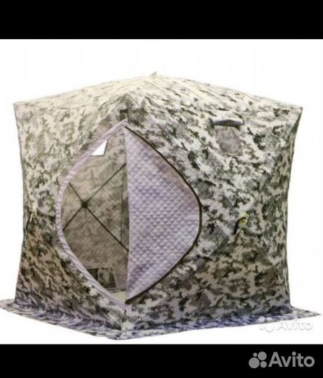 Палатка трехслойная куб Скай Фиш 180х180х200см