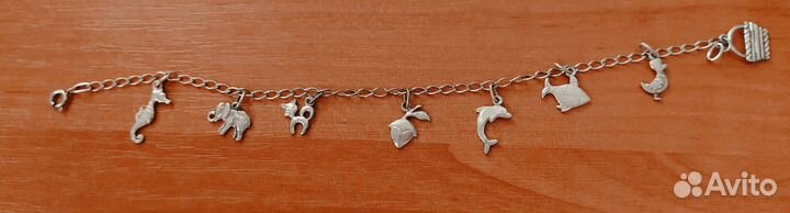 Браслет оберег из Тибетского серебра