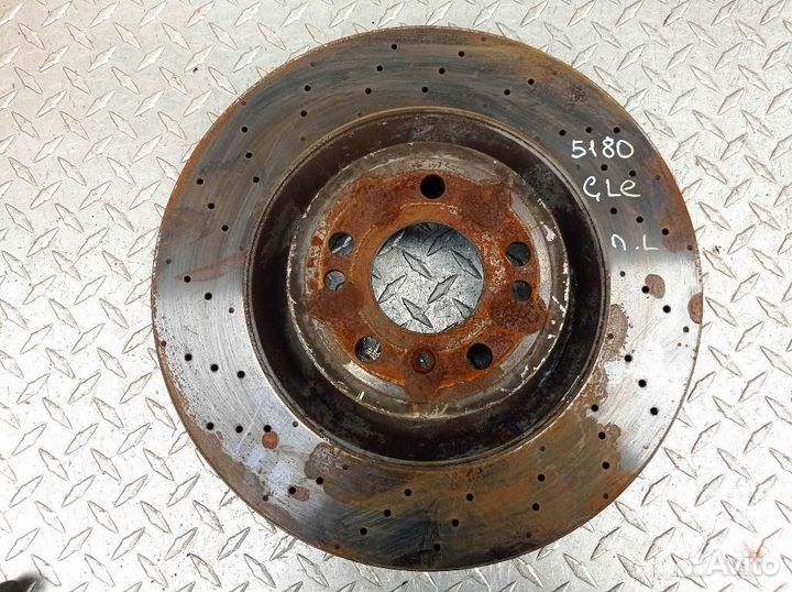 Диск тормозной передний Mercedes-Benz GLE