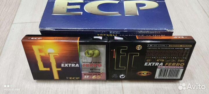 Аудиокассеты EF 60 ECP