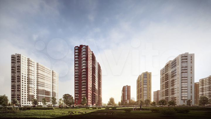 Квартира-студия, 23,6 м², 2/21 эт.