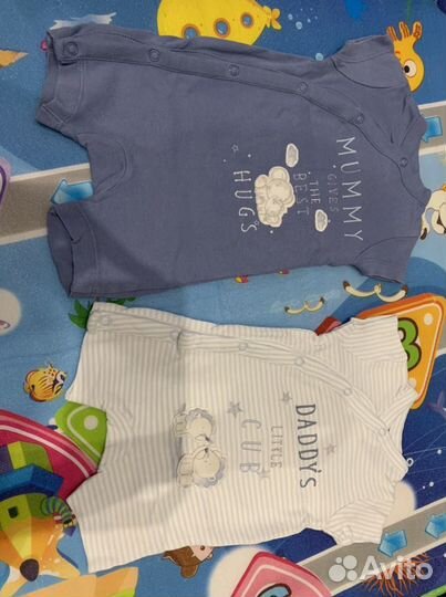 Пакет одежды на мальчика с рождения до года