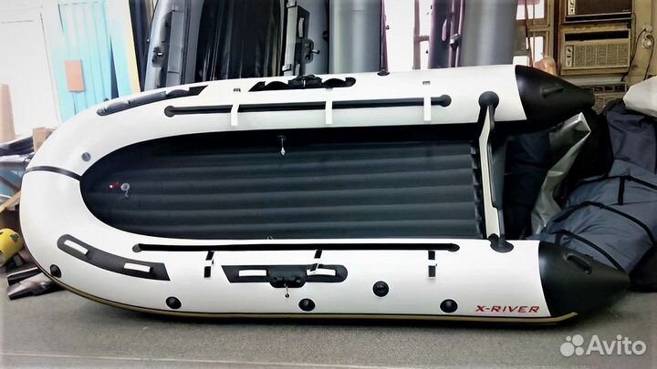 Лодка пвх X-River Grace 380 нднд белая