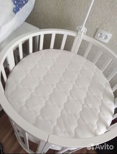 Круглый матрас 75х75