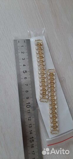 Бретели бижутерия на платье