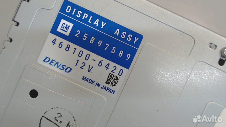 Магнитола Cadillac STS, 2008