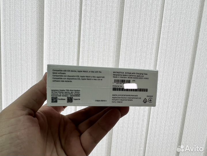 Hаушники новые AirPods 2 Oригинал
