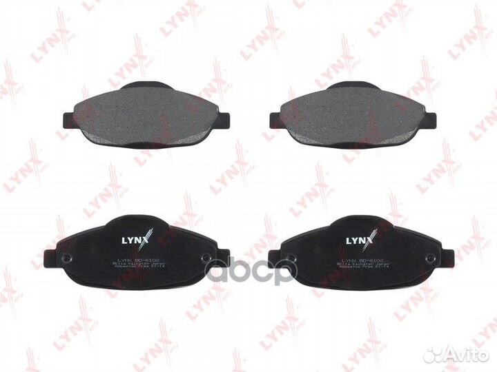 Колодки тормозные передние peugeot 308 07 / 30