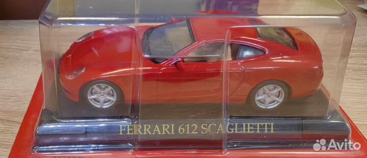 Модели машинки 1/43. ferrari 612 scaglietti