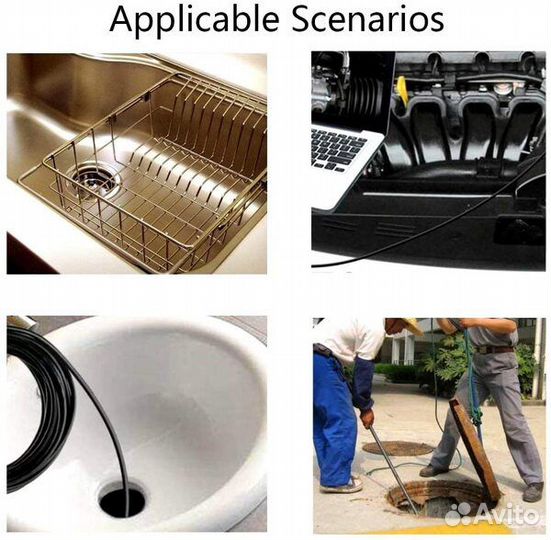 Эндоскоп (7мм-640x480-10метров)(E13)