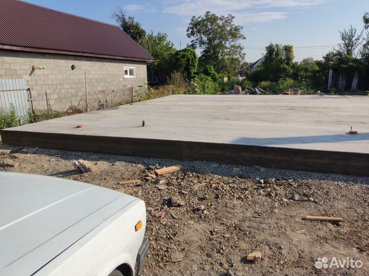 Строительство фундамента под ключ