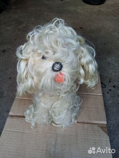 Игрушка собачка СССР