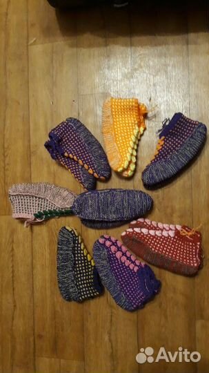 Носки вязаные ручной работы женские
