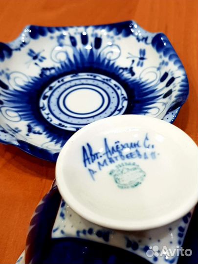 Чашка гжель