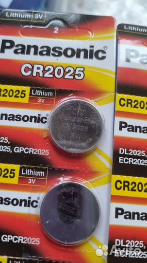 Батарейка cr2025 panasonic
