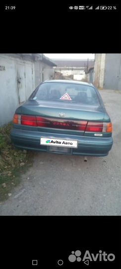 Toyota Corsa 1.3 AT, 1993, битый, 285 000 км